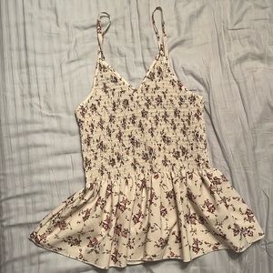 Flower print tanktop, SHEIN, size small